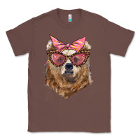 Chestnut mama bear with glasses and bandana Classic Tee - Artiststas