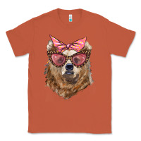 Copper mama bear with glasses and bandana Classic Tee - Artiststas