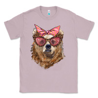 Lilac mama bear with glasses and bandana Classic Tee - Artiststas