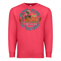 Cardinal some things are better left unsaid Premium Sweatshirt - Artiststas