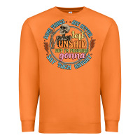 Carrot some things are better left unsaid Premium Sweatshirt - Artiststas