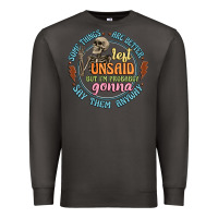 Smoke some things are better left unsaid Premium Sweatshirt - Artiststas