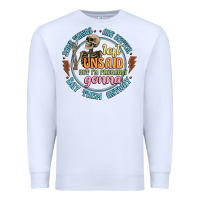 White some things are better left unsaid Premium Sweatshirt - Artiststas