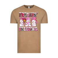 Vintage Coffee freaking freezing with Snowmans Vintage Tee - AdoDesignShop