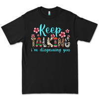 Black keep talking i m diagnosing you Premium Tee - Zillion Design Studio