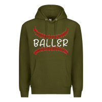Army Green BALLER Premium Hoodie - Bettercallsaul