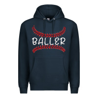Navy BALLER Premium Hoodie - Bettercallsaul