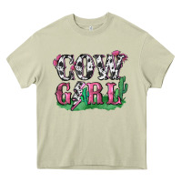 Mossy cowgirl lightning bolt Heavy Core Tee - Zillion Design Studio