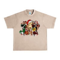 French Oak joy and cow christmas candies and letters Urban Heavy Tee - AdoDesignShop