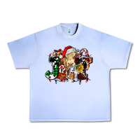 Grape Ice joy and cow christmas candies and letters Urban Heavy Tee - AdoDesignShop