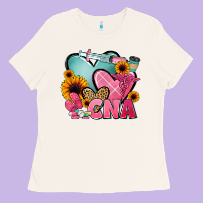 Cna Nurse Ladies Tee Designed By Jahusdesignshop