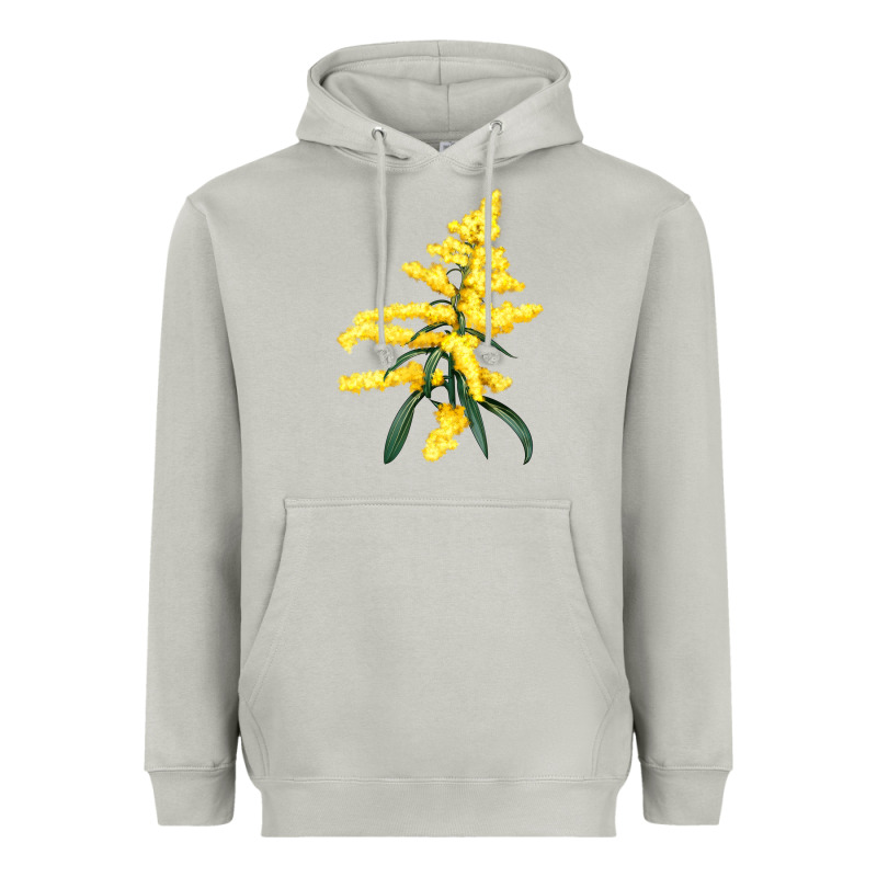 Botanical Goldenrod Heavyweight Hoodie by LillyAllenDesigns | Teevron