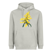 Moon Dust Botanical Goldenrod Heavyweight Hoodie - LillyAllenDesigns