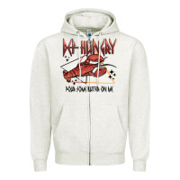 Def Hungry Pour Dome Butter On Me Zipper Hoodie | Teevron