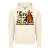 Vintage Artic i can buy myself chickens i can hatch my own eggs Vintage Hoodie - JahusDesignShop