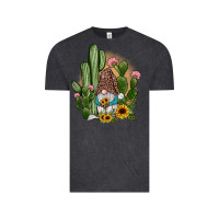 Vintage Black cactus gnomes Vintage Tee - JahusDesignShop