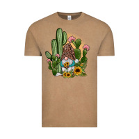 Vintage Coffee cactus gnomes Vintage Tee - JahusDesignShop