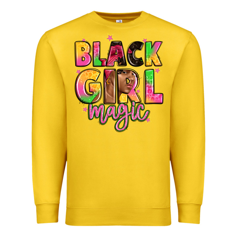 Black Girl Magic Premium Sweatshirt by Artiststas | Teevron