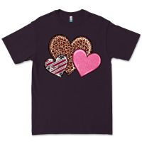 Plum valentine's day hearts Premium Tee - RanaPortraitStore