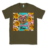 Army Green mama bear Classic Tee - Artiststas