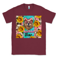 Burgundy mama bear Classic Tee - Artiststas