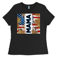 Black American mama Ladies Tee - RanaPortraitStore