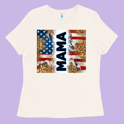 Ladies Tee American mama