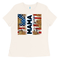Bone American mama Ladies Tee - RanaPortraitStore
