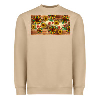 Mushroom juneteenth sunflower's licence plate template Heavyweight Sweatshirt - Artiststas