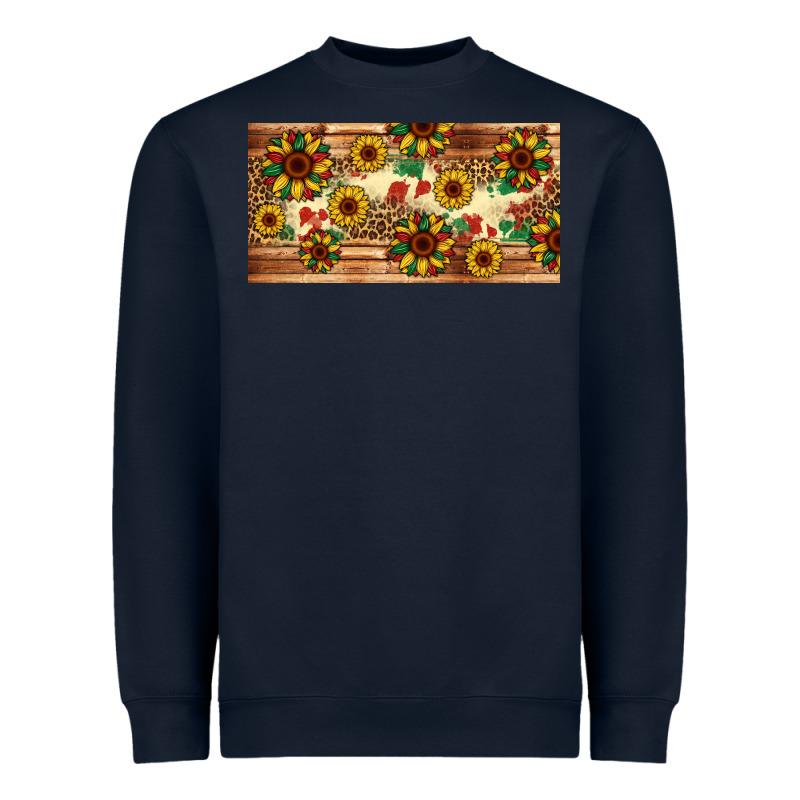 Juneteenth Sunflower's Licence Plate Template Heavyweight Sweatshirt by Artiststas | Teevron