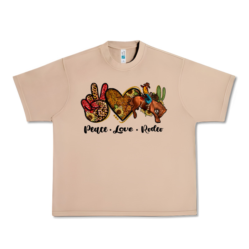 Peace Love Rodeo Urban Heavy Tee by JahusDesignShop | Teevron