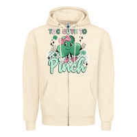 Sandshell too cute to pinch Zipper Hoodie - MaliasSmallBusiness