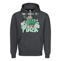 Smoke too cute to pinch Zipper Hoodie - MaliasSmallBusiness