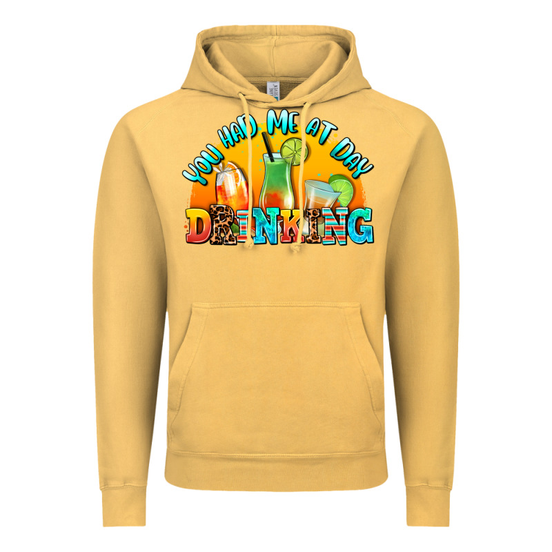 You  Had Me At Day Drınkıng Vintage Hoodie by AdoDesignShop | Teevron
