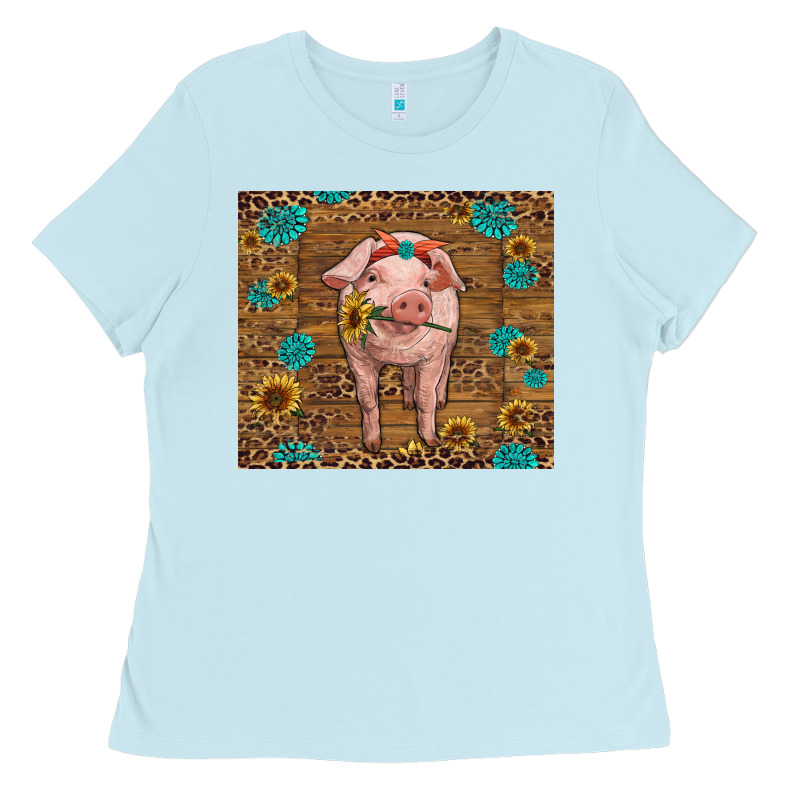 Baby Pig Ladies Tee by RanaPortraitStore | Teevron
