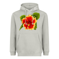 Moon Dust Hawaiian Hibiscus Flower Heavyweight Hoodie - LillyAllenDesigns