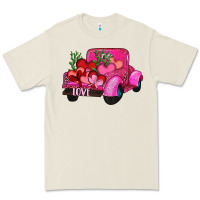 Bone valentine's day heart cactus truck Premium Tee - RanaPortraitStore