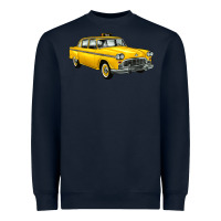 Navy taxi cab Heavyweight Sweatshirt - Artiststas