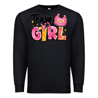 Black team girl Premium Sweatshirt - Artiststas