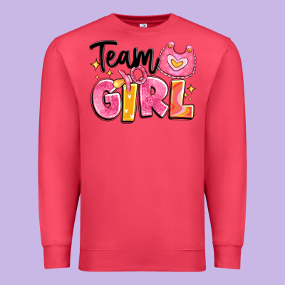 Team Girl Premium Sweatshirt Designed By Artiststas