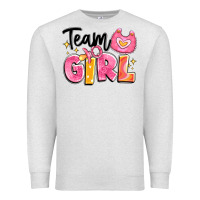 Oatmeal Heather team girl Premium Sweatshirt - Artiststas