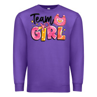 Purple team girl Premium Sweatshirt - Artiststas