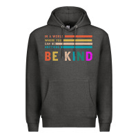 Charcoal Heather Be Kind Premium Hoodie - Bettercallsaul