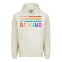 Oatmeal Heather Be Kind Premium Hoodie - Bettercallsaul