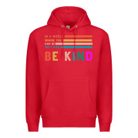 Red Be Kind Premium Hoodie - Bettercallsaul
