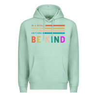 Seafoam Be Kind Premium Hoodie - Bettercallsaul