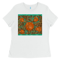 White basketball Ladies Tee - RanaPortraitStore