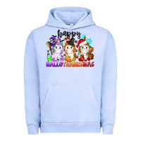Pigment Grape Ice happy hallothanksmas unicorn Urban Hoodie - CowGirlArtShop