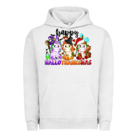Pigment Lunar Rock happy hallothanksmas unicorn Urban Hoodie - CowGirlArtShop