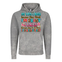 Cloud Rock my kids laugh because they think i'm crazy Vintage Hoodie - JahusDesignShop